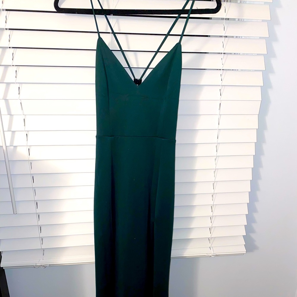 Emerald dress